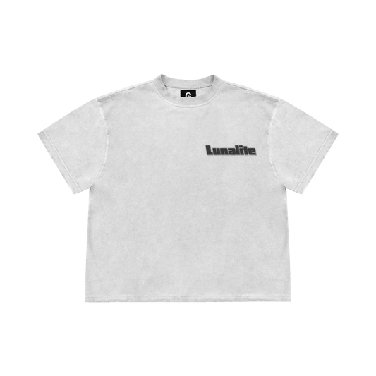 unisex Ασπρο Lunalite tee